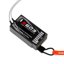 2.4GHz 6 Channel MKron DSM2 S603 RC Receiver for Model Aircraft Transmitter DX6i DX7 DX8 JR DSX7 DSX9