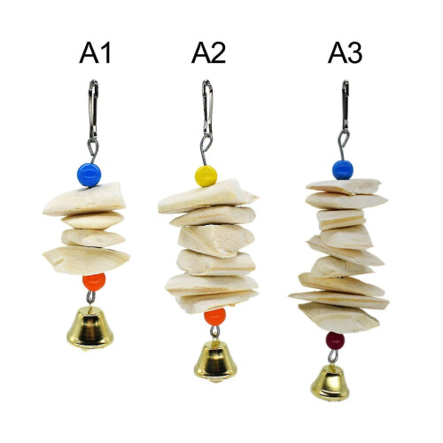 (A2) New Cuttlebone Chew Toy Cuttlefish Bones for Parakeet-e Bird Parrot Cage Toys
