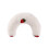 (White) Soft Polyester PP Cotton Cat Pillow for Deep Sleep - Cute Pet Accessory 1
