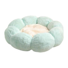 (Green, L) Anti-Slip Bottom Cat Bed for Indoor Use
