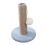 (Light Blue) Indoor Cat Scratching Post Scratch Resistant Coral Fleece Cute Shape Stable Comfortable 1