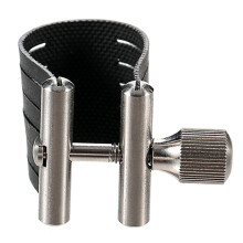 Saxophone Ligature Fastener Compact Leather Ligature for Alto Saxophone Mouthpiece