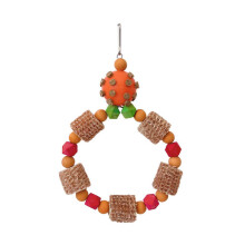 (Corncob style) Sensory Wood Block Toy Set Toddlers Pine Cones Boredom Relief Activity