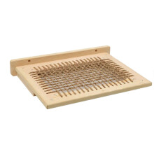 (twine bed) Solid Wood Cat Hammock Climbing Shelf Wall Mounted Furniture for Cats to Climb and Lounge
