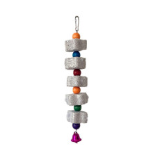(Style 5) Colorful Hanging Parrot Molar Toy Training Swing Biting Toy for Birds