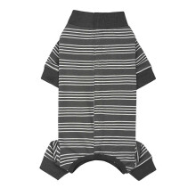 (Gray, S) Easy Clean Wear Removal Polyester Pet Costume Shirt Long Sleeve Dogs Cats Gray New Fashion