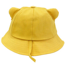 (Yellow, child) Faltbarer Outdoor-Bucket-Hat für Damen und Kinder, breite Krempe, sonnenbeständig, Frühling, Fotografie, Beige, Erwachsene