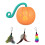 (2) Cat Scratcher Toy with Sound Automatic Moving Ball Interactive Robotic Kitten 1
