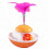 (Yellow) Feather Bell Tumbler Interactive Cat Toy Gift 1