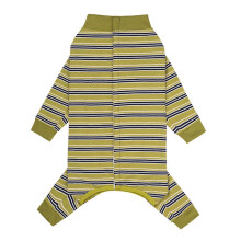 (Mustard green, S) Easy Clean Wear Removal Polyester Pet Costume Shirt Long Sleeve Dogs Cats Gray New Fashion