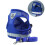 (Blue, XL) Ausbruchsicheres Katzengeschirr 1