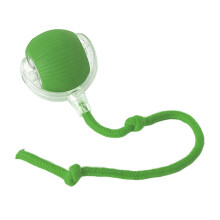 (Green) Intelligenter, elektrischer, interaktiver, selbstrollender Ball-Katzenfänger mit Lichtern und automatischer Ausweichfunktion