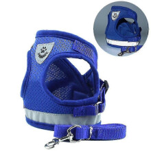 (Blue, L) Ausbruchsicheres Katzengeschirr