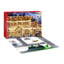 (Model C) 24-Day Cat Advent Calendar Fun Toys Treats Interactive Catnip Perfect Gift for Cat Lovers