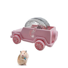 (Pink, S) Großes, einfaches Rennmaus-Aktivitätsrad aus robustem ABS-Kunststoff, ideal für Kleintiere, blau, Größe S