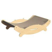 (Crab recliner, small) Multifunctional Cat Furniture Sisal Scratcher Bed Indoor Entertainment Small