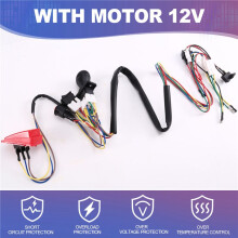 Children Electric Car DIY Modified Wires and Kit, Kids Electric Car Ride Toys Accessories Without Motor