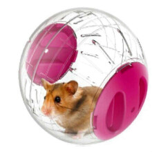 (pink) Mini Dwarf Hamster Run Ball 4.8 Inch Small Pet Exercise Toy 25-26