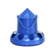 (10 holes) Multi-Hole Poultry Feeder 10-17 Holes Automatic Dispenser for Pigeons Chickens Multicolor