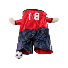 (Red, L) Large Dog Football Halloween Costume Red XL Comfortable