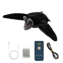 (C) Feather Flyer – Verbessertes Katzenspielzeug mit simuliertem Vogelgezwitscher und Flügelschlag