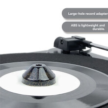 Adapter do Gramofonu Lp45 Obr./Min., Podstawa do Konwersji Audio na Płytę Ep 7 Cali, Gramofon Ep, Niebieski