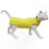 (Yellow, L) Soft Post-Surgery Cat Recovery Suit Abdominal Wound Protective Pajama 1