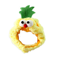 (B) Adjustable Pineapple Watermelon Strawberry Cat Hat Plush Eyes Cats Small Dogs Photo Prop