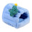 (Blue) Cozy Warm Sleeping Bed for Small Pet Comfort 1