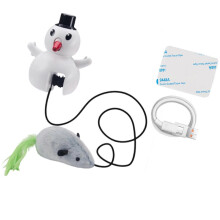 (B) Exciting Random Motion Electronic Pet Toy for Active Fun Multicolor