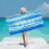 Double-Sided Velvet Microfiber Beach Towel 6