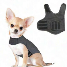 (L) Vet Recommended Dog Calming Vest Jacket for Fireworks Thunder Travel Separation Anxiety