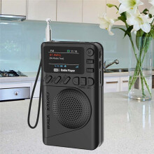 DAB FM Digital Radio with Headphone Jack Portable Radio Speaker Digital Pocket DAB/DAB+ Radio for Running Sports