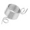 Norwegian Knitting Thimble Stainless Steel Silver 10 Pcs 6