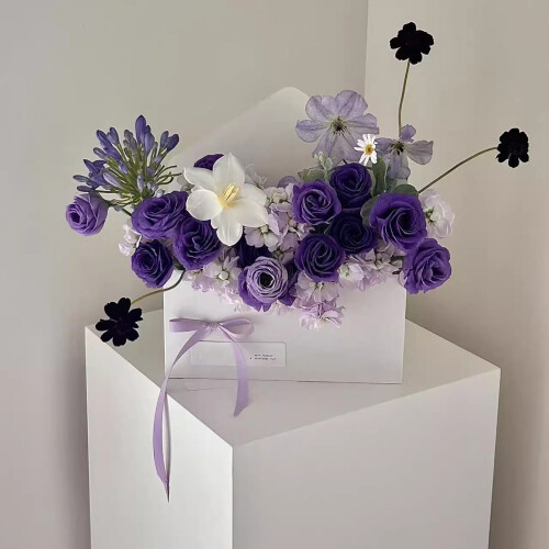 DIY Flower Bouquet Gift Box Envelopes 5 pcs 2