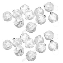 20Pcs Ballon Rond Ballon LED Lumieres RVB Lampes Flash de la Saint-Valentin pour Lanterne Decoration de Noel de Mariage de Fete D'Halloween de