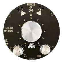 ZK-R302 Moduł Wzmacniacza Mocy Audio z Fajnym Wskaźnikiem Głośności TPA3118 Regulacja Wysokich i Niskich Tonów 30WX2