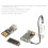 For Raspberry Pi5 USB A-C PD Adapter with Cable  PD Trigger Activation Power USB-A to USB-C for Raspberry Pi 5 3