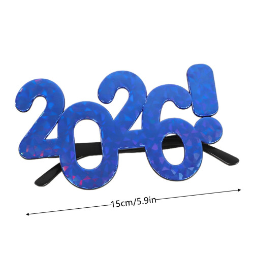 PC Glasses Novelty Number Decorative Eyewear 1 Pair 2