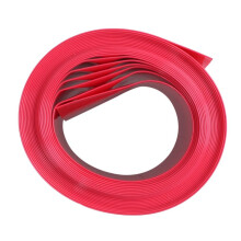 5pcs 2M 50mm Width PVC Heat Shrink Wrap Tube Red for 2 x 18650 Battery