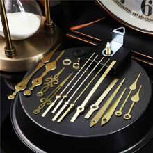 4Pcs 20mm Clock Movement Mechanism Quartz DIY Clock Movement with 5 Gold Pairs of Hands Clock Repair Parts Replacement