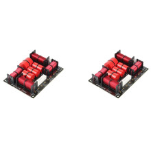 2X 400W 3-Weg Crossover-Verdeler Hifi-Tweeter Alto Woofer-Luidspreker Crossover 1250H/5000HZ met Hoge Toonbescherming