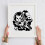 Galaxy Cat Stencil Space Animal Theme 11.8 inch 7