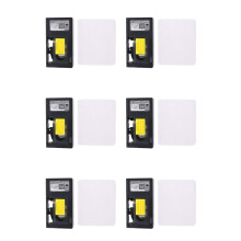 6X Adattatore Cassetta VHSC2310 per Videocamere VHS-C SVHS Adattatore Cassetta VHS Motorizzato RCA Non per 8mm/MiniDV/Hi8