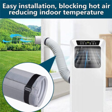 2 Sets Airconditioner Slang Afdekkingen - Airconditioner Slang Afdekking voor Afvoerslangen met een Diameter van 5 Inch en 5,9 Inch