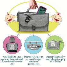 Baby Changing Mats Changing Mats Waterproof Changing Mats for Newborn Baby Changing Pad with Wipes Pocket Changing Kit