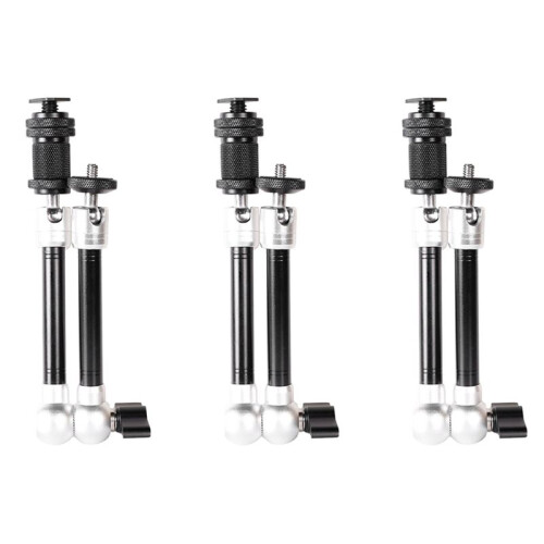 3X MãO Estranha de BraçO MáGico de 11 Polegadas para Monitor LCD DSLR de Luz LED