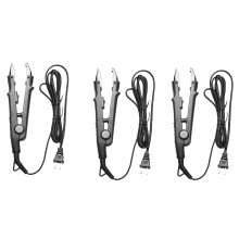 3X Hair Extension Iron Keratin Bonding Tools Fusion Heat Connector Machine Black US Plug