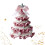 Crochet Kit Christmas Tree DIY Decoration Set with Bow and 1