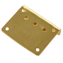 5X 3 String Guitar String Bridge Bridge Pull String Hard Tail Guitar Bridge Tail 3 String Guitar Replacement Gold